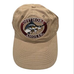 Offshore Angler Worldwide Sportsman Tan Cap